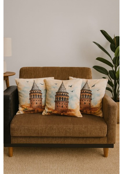 Modern Dijital Baskılı 3 Boyutlu Dekoratif Kırlent Kılıfı – Renkli, Şık ve Yıkanabilir modelleri