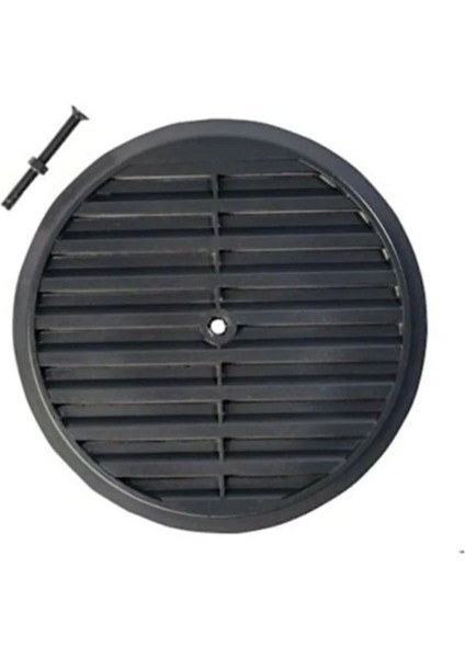 Siyah Doğalgaz Kombi Cam Menfez Kapağı | Kombi Havalandırma |
