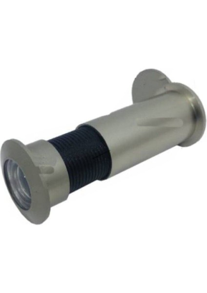 Saten Açılı Kapaklı Kapı Dürbünü Çelik Ahşap Net Görüntü 75-90MM Ayarlı 180° Çelik