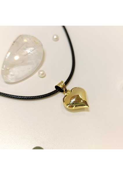 17MM Kalpli Kolye 14 Ayar Altın Hd Videolu