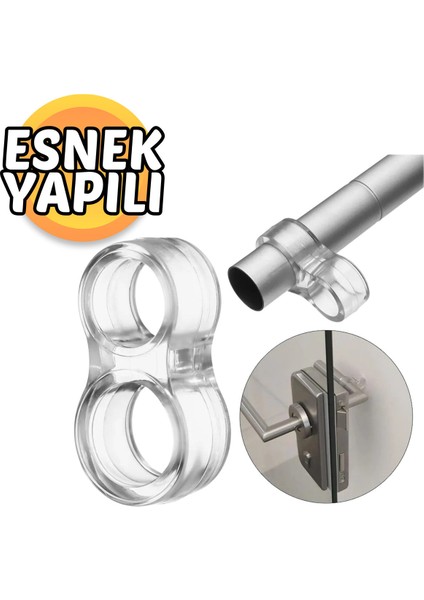 Mobilya Hırdavatı Şeffaf 8 Kol Stoperi Darbelere Karşı Koruma (10 Adet) Tr fiyatları