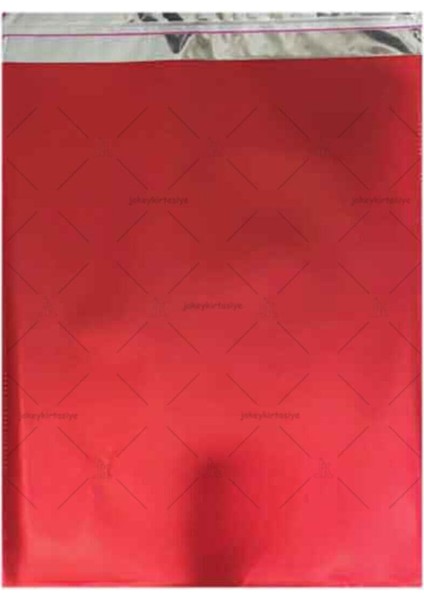 Mat Metalize En: 7cm x Boy: 9cm Mat Bantlı Kırmızı Hediye Paketi (20 Adet) 70 x 100 cm Hediye Paketi fiyatları