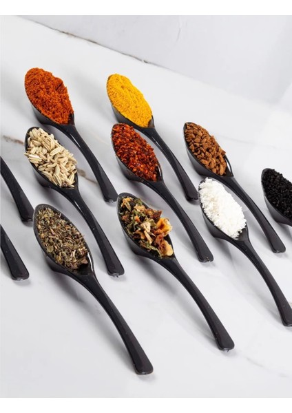 12 Adet Baharat Kaşığı Kahvaltılık Baharatlık Kaşığı Kaşık Seti fiyatları