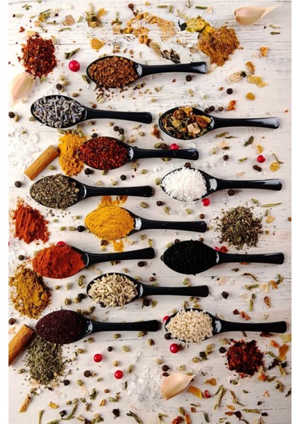 12 Adet Baharat Kaşığı Kahvaltılık Baharatlık Kaşığı Kaşık Seti modelleri