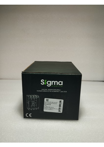 4J125125 Kaçak Akım Korumalı Termik Manyetik Kompakt 125A. 36KA indirimleri