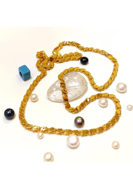 58CM 4.5mm Pullu Arpa Zincir 14 Ayar Altın Hd Videolu fiyatları