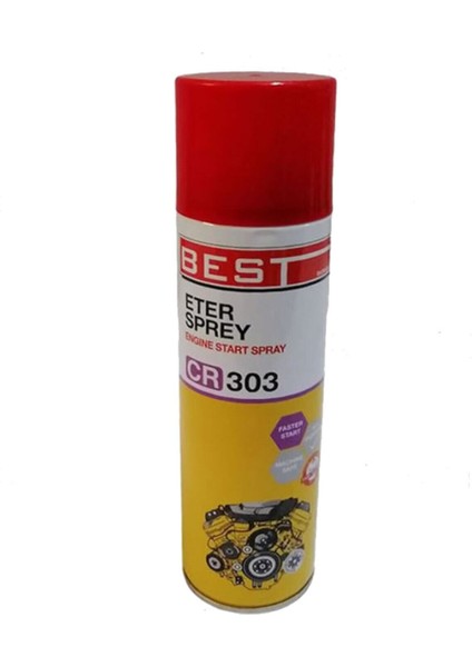 Eter Sprey 250 ml CR-303 250 ml Tekli