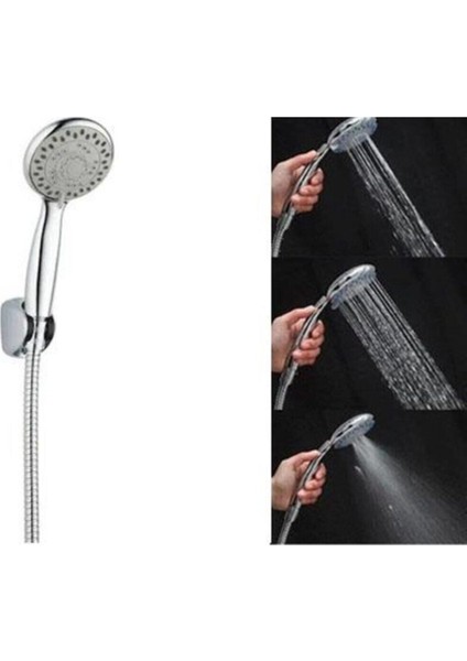 Terapi Etkili 3 Fonksiyonlu Duş Başlığı Seti Duş Başlığı Plastik modelleri