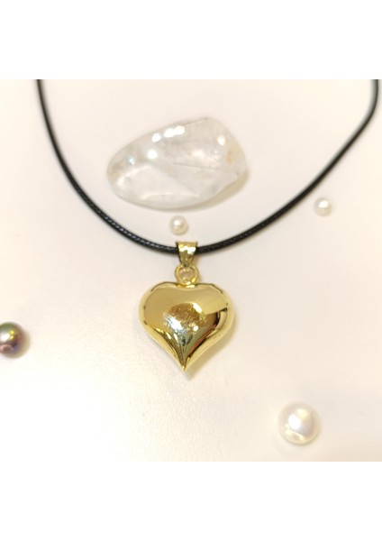 21MM Kalpli Kolye 14 Ayar Altın Hd Videolu modelleri