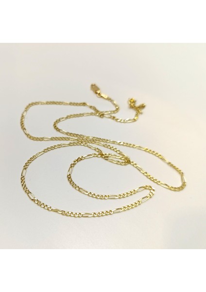 65CM 2.1mm Figaro Zincir 14 Ayar Altın Hd Videolu modelleri