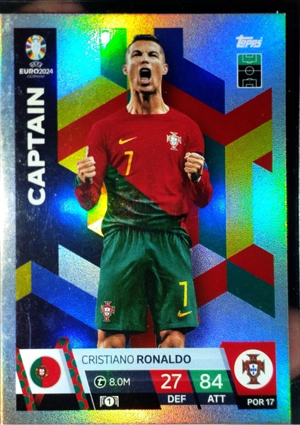 Cristiano Ronaldo Captain Card