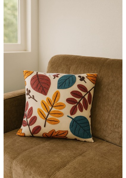 Modern Dijital Baskılı & 3 Boyutlu Efektli Kırlen Kılıfı