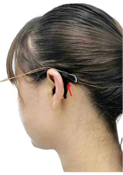 Yetişkin Gözlük Slikon Kulak Arkası Tutucu 2 Adet modelleri