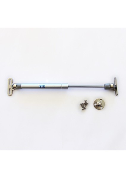 Kısa Gazlı Piston 80 N(Gri) Mobilya Makasları Beyaz