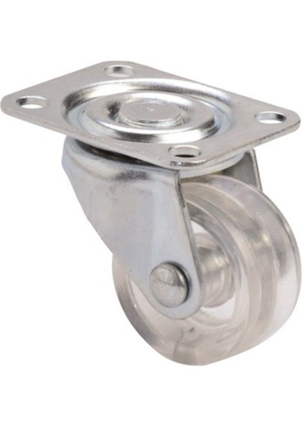 38MM Şeffaf Sarhoş Teker (X4) Tekerlekler Gri Tr