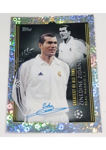Greatest Of All Tıme Zınedıne Zıdane Real Madrıd