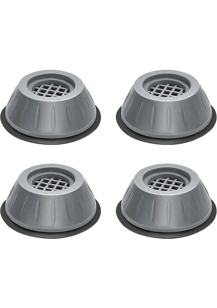 4lü Makine Ayağı Sarsıntı Ses Önleyici Kaydırmaz Vantuzlu-Koltuk Ayağı Siyah Siyah 4'lü Beyaz Eşya A fiyatları