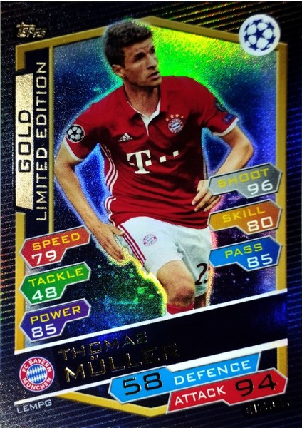 Thomas Muller Gold Limited Edition