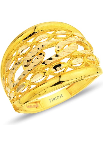 - Yüzük - 14 Ayar Altın - Gramı : 3.40 fiyatları