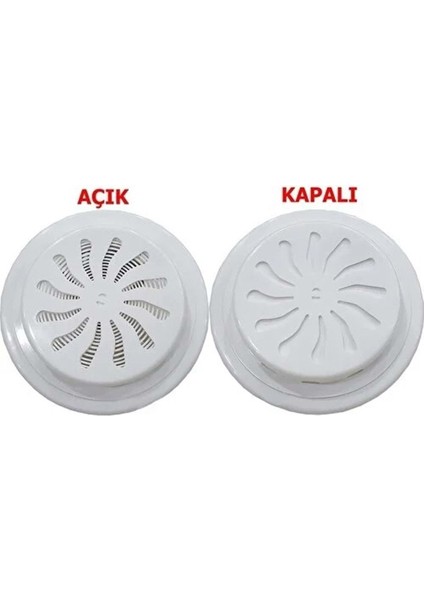 Ayarlı Cam Menfezi Doğalgaz Menfez Kapağı