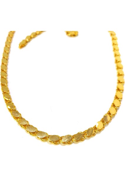 55CM 5.6mm Pullu Arpa Zincir Kolye 14 Ayar Altın 4K Videolu fiyatları