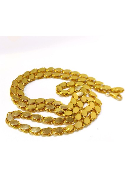 55CM 5.6mm Pullu Arpa Zincir Kolye 14 Ayar Altın 4K Videolu fırsatları