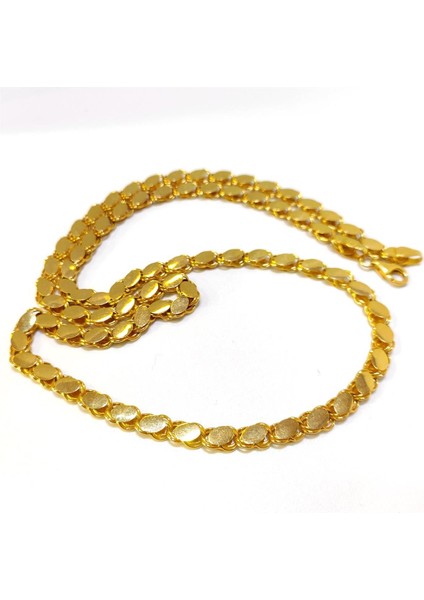 55CM 5.6mm Pullu Arpa Zincir Kolye 14 Ayar Altın 4K Videolu indirimleri