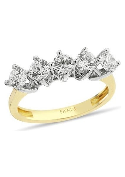 - Yüzük - 14 Ayar Altın - Gramı : 3.42