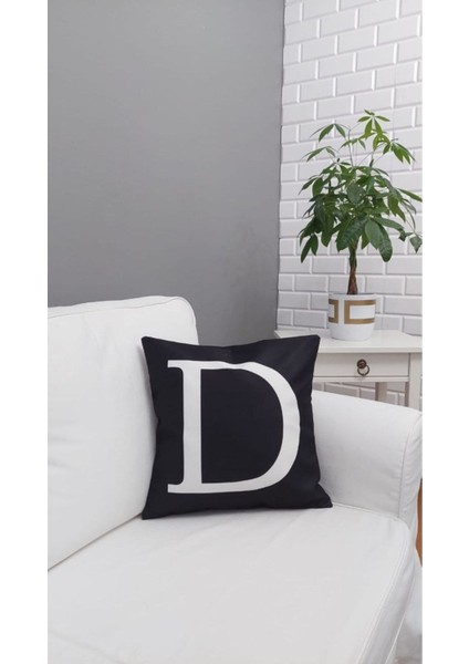 (D) Harfi Kırlent Kılıfı