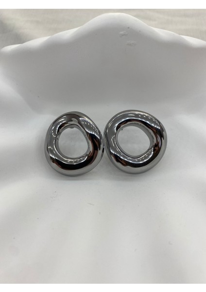 316L Çelik Gümüş Renk Küpe fırsatları