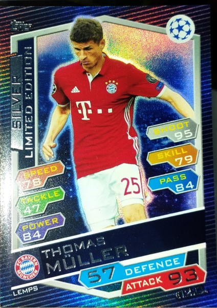 Thomas Muller Silver Limited Edition