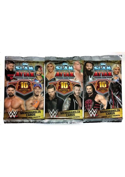 Slam Attax Trading Card Game Set