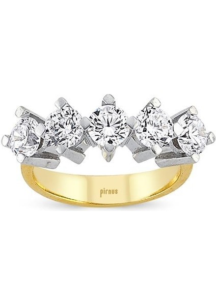 - Yüzük - 14 Ayar Altın - Gramı : 3.53