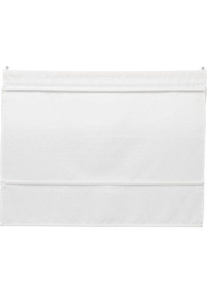 Rıngblomma Katlamalı Stor Perde Beyaz 80 x 160 cm Işık Filtreleyici Polyester
