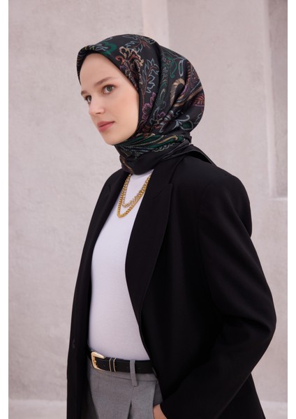 Saf Ipek Twill Eşarp 4207D01 34