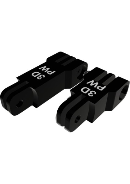 Aksiyon Kameralar Için Mesafe Uzatma Adaptörü seti siyah modelleri