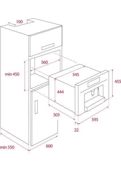 - Clc 8350 Mc Bk - Kapsüllü Ankastre Kahve Makinesi - Siyah Cam - 111630005 modelleri