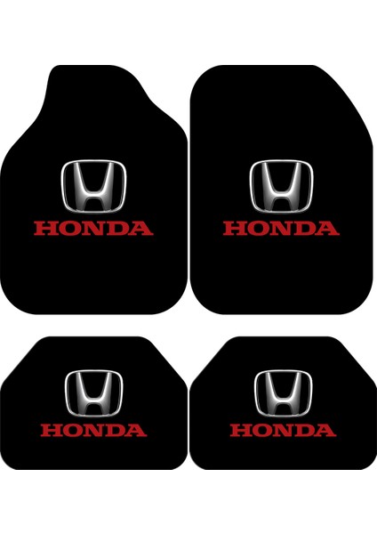 Honda Dekor Oto Paspas Takımı Tüm Modellere Uyumlu Makinede Yıkanabilir Universal Kalıp