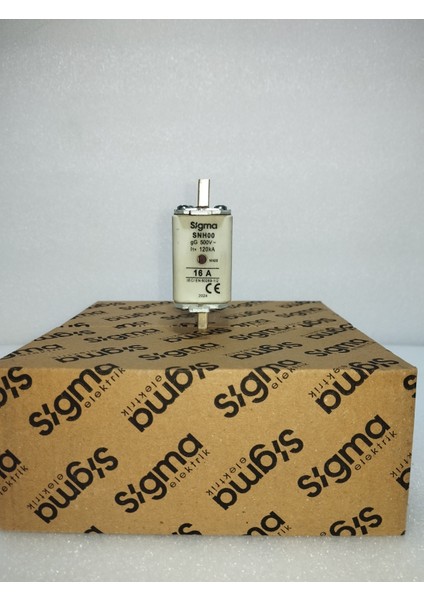 SNH00I0016 120 Ka 16A Çift Göstergeli Bıçaklı Sigorta