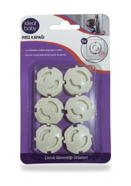 Ideal Baby Priz Kapağı (6 Lı Paket) - Çocuk Güvenliği Ürünü modelleri
