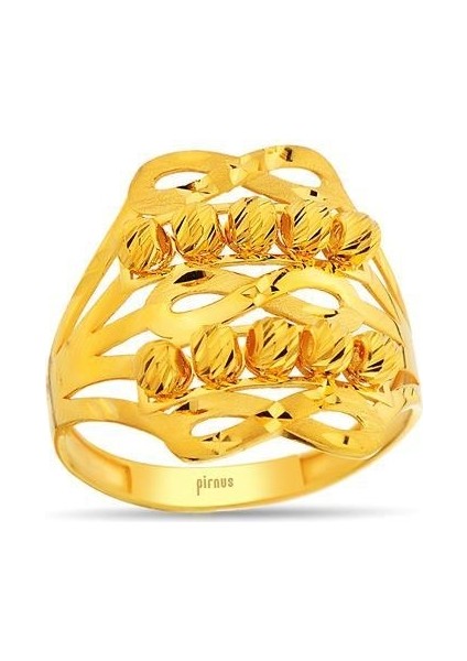 - Yüzük - 22 Ayar Altın - Gramı : 3.89