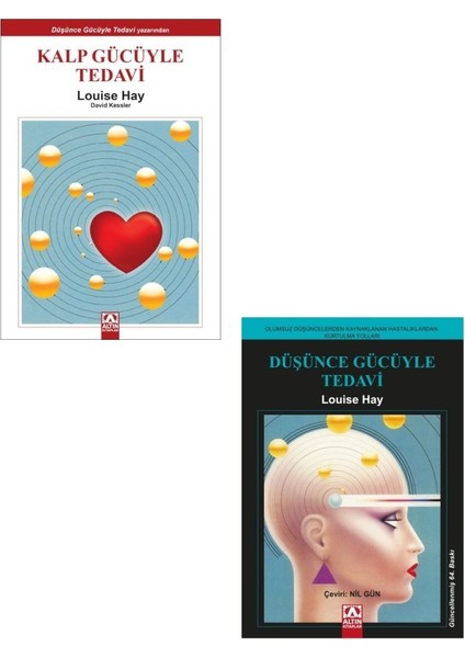 Louise L. Hay Düşünce Gücüyle Tedavi + Kalp Gücüyle Tedavi (2 Kitap)