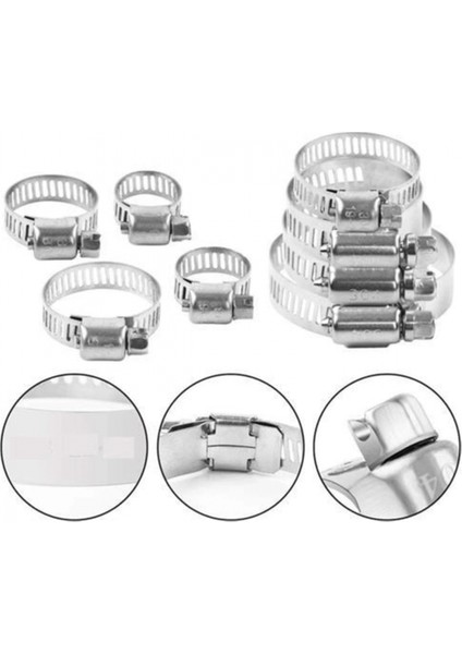 5 Ebat 10 Adet Ayarlı Metal Seti