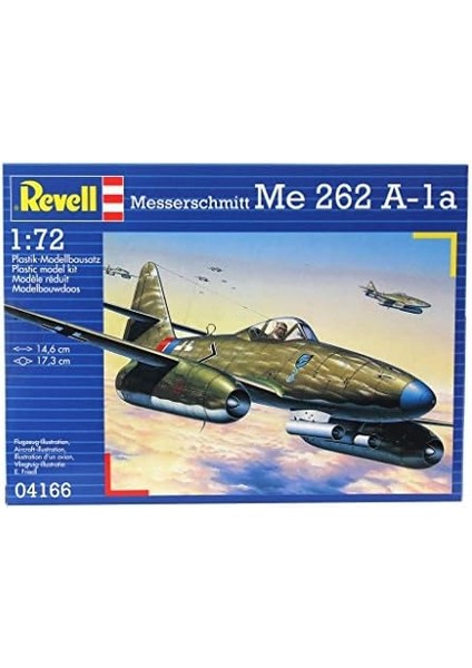 1:72 Messerschmitt 262 Ala VSU04166 modelleri