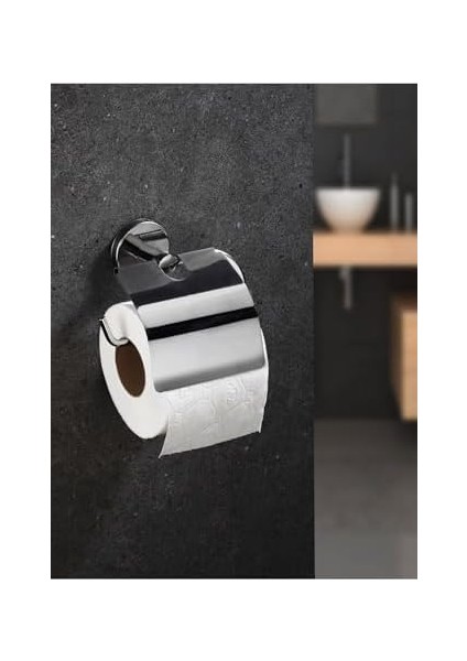 Haus Delmeye Son Yapışkanlı Tuvalet Kağıtlığı Wc Kağıtlık Tutucu Krom YK-703 fiyatları