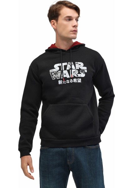 ml Starwars 17PK-262 4pr Siyah Erkek Sweatshirt