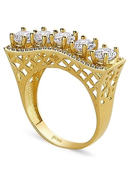 Altın Beştaş Yüzük modelleri