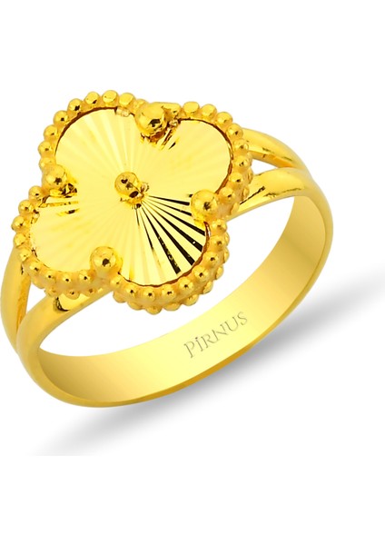 Altın Yonca Yüzük Gramı :5,66 modelleri