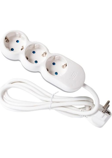 VE2S3N 3 Lü Çoklu Priz 2 Metre Çocuk Koruma Kilitli Uzatma Kablosu Duvara Sabitlenebilir 2 Ithalatçı fiyatları