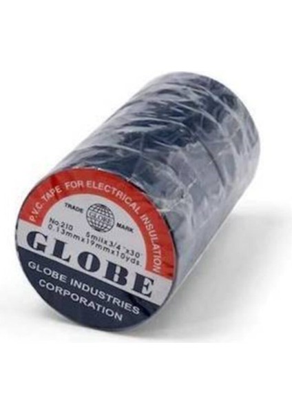 Siyah Izolebant 19 mm 10 Metre 5 Li Paket Hızlı Kargo - Hızlı Yapıştırıcı